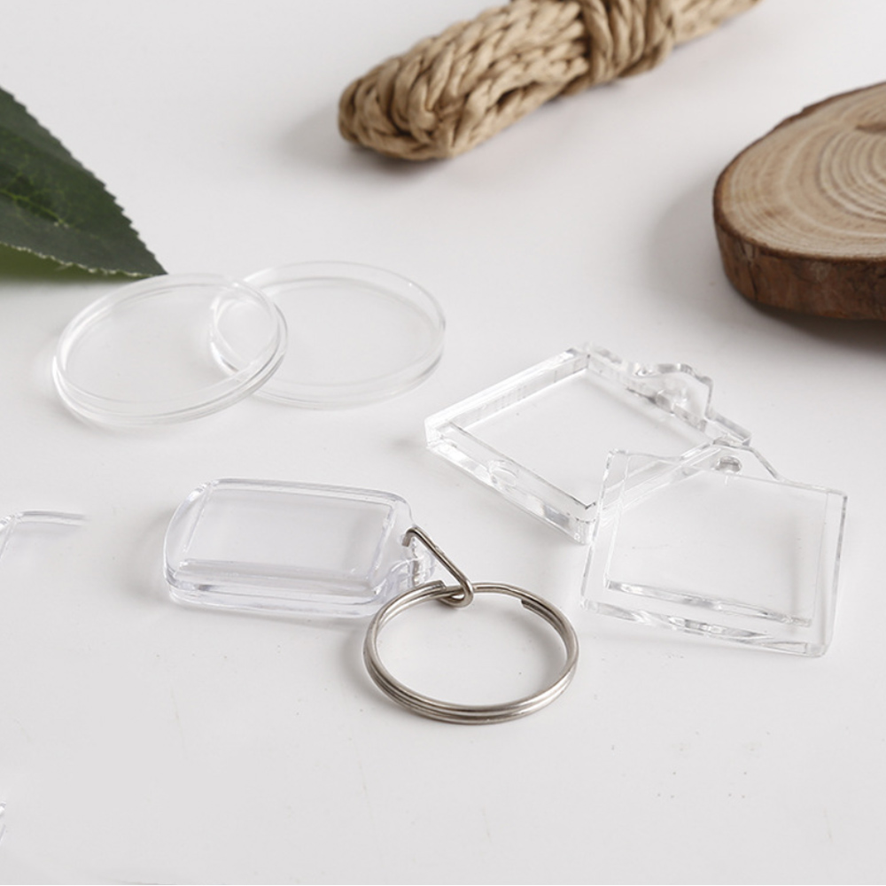 Photography Hacks - 2-5Pcs/Pack Transparent Rectangle Blank Acrylic Insert