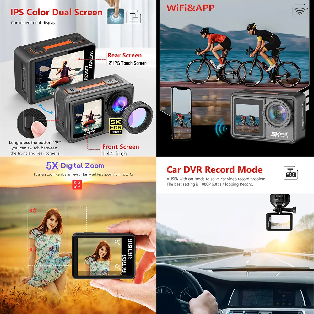 AUSEK S81ER Hành Động Máy Ảnh  - đánh giá và giá Photography Blog