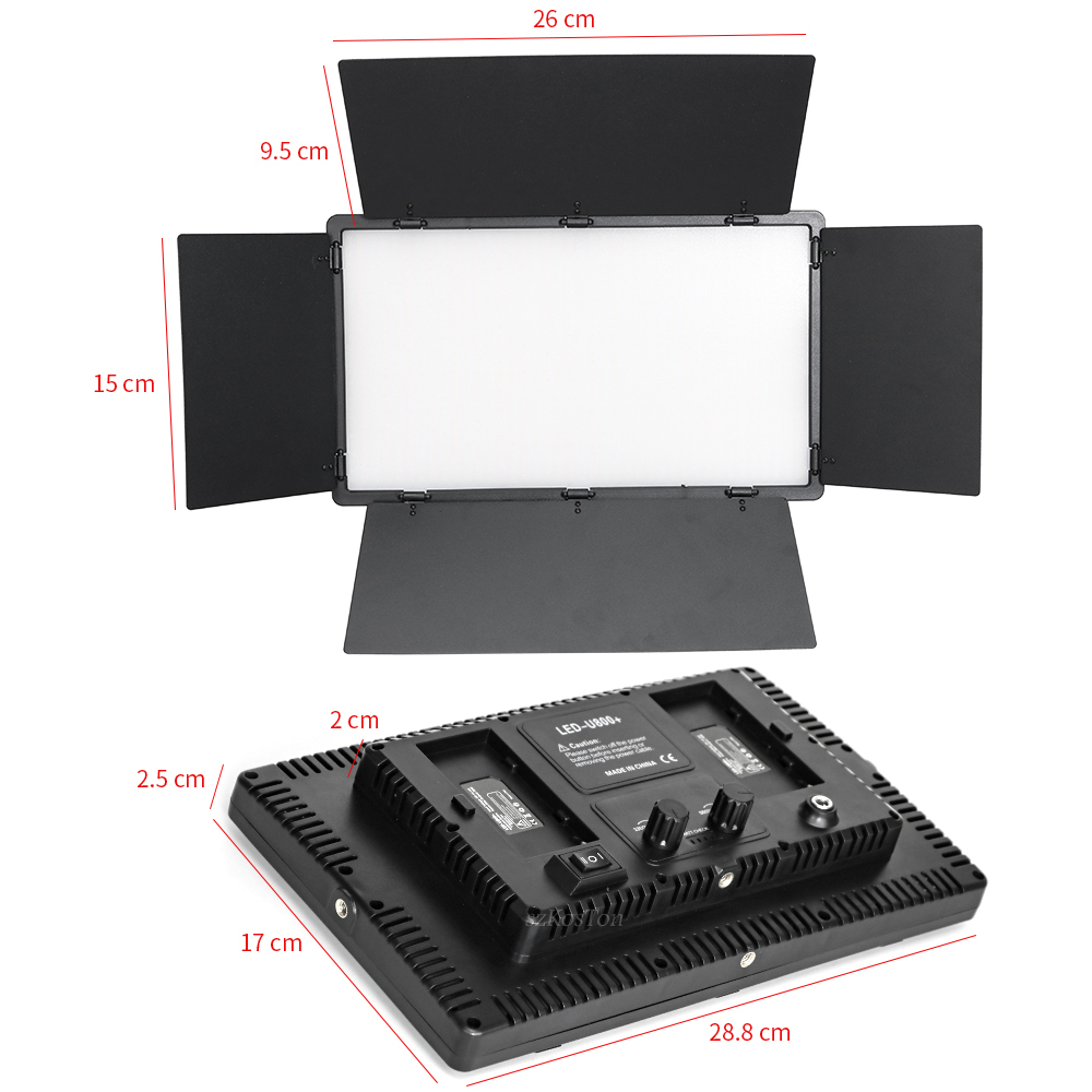 U800 LED Photo Studio Light fo - đánh giá và giá Photography Game