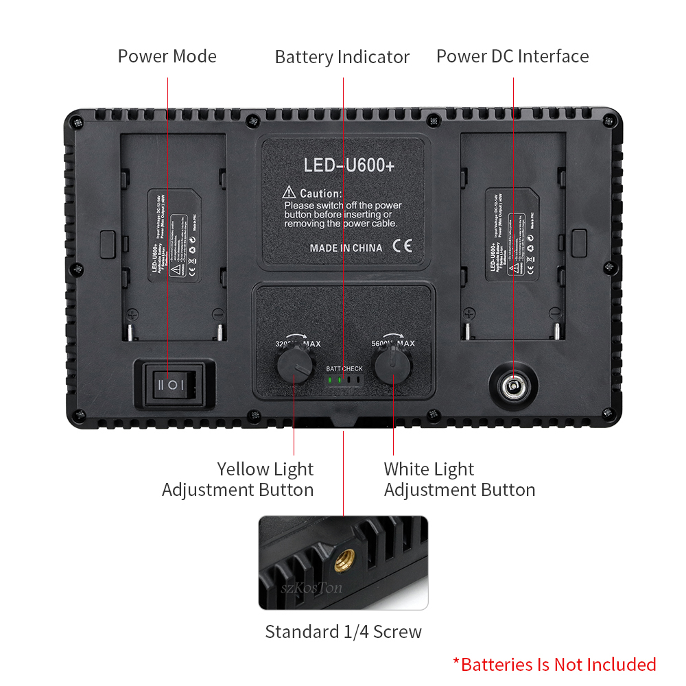 U800 LED Photo Studio Light fo - đánh giá và giá Photography Game