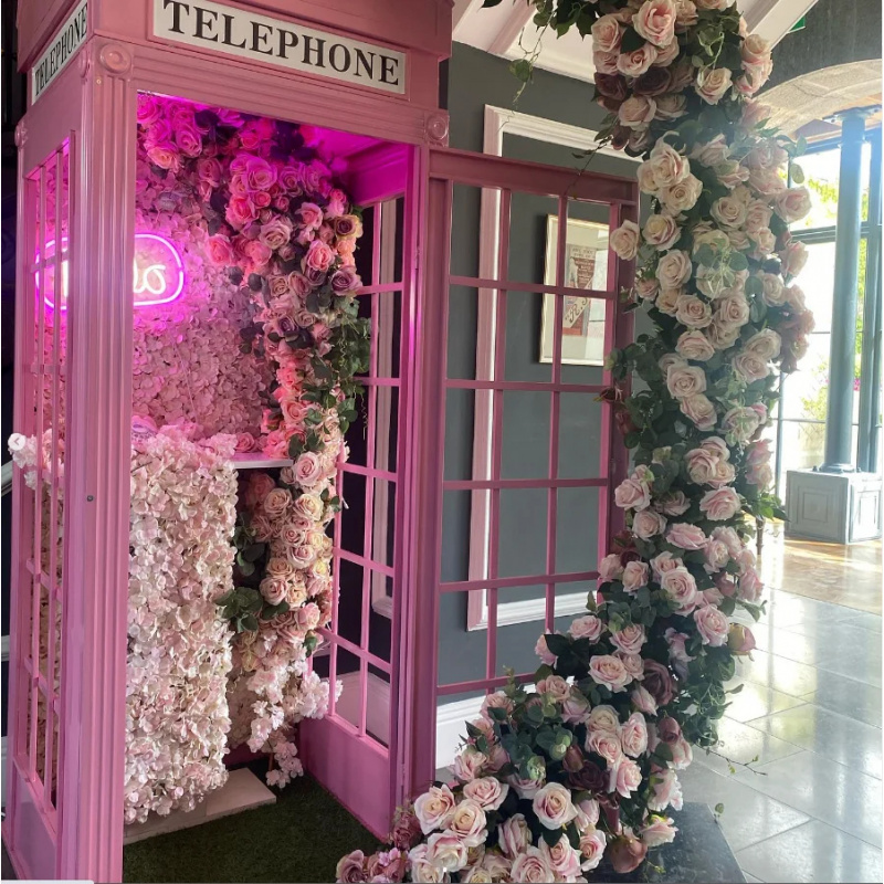 custom.Pink Telephone Booth wi - đánh giá và giá Photography Prompt