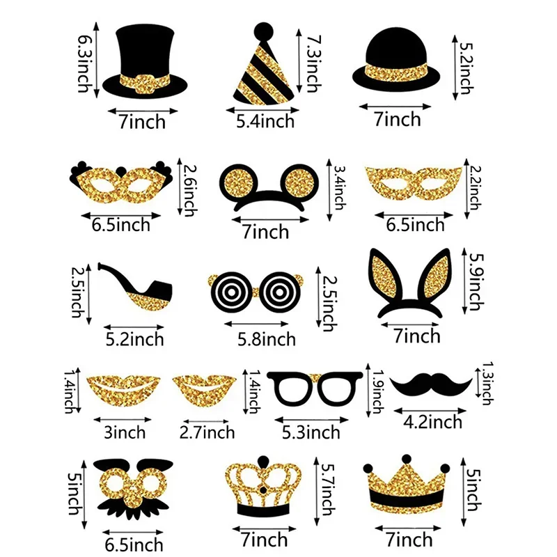 16 PCS Photography Props, Funn - đánh giá và giá Photography Game