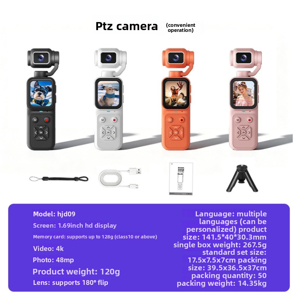 HJD-09 4K Vlogging Camera 180° - đánh giá và giá Photography Blog