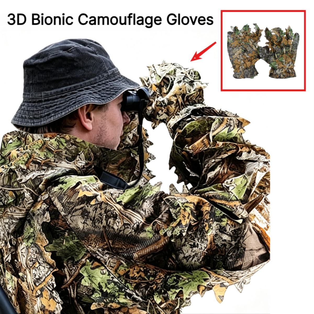 3D Camouflage Leaf Hunting Glo - đánh giá và giá Photography Gear