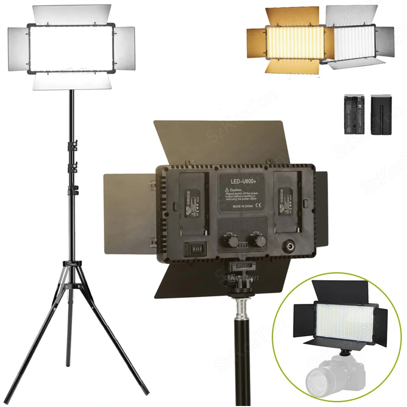 U800 U600 Đèn LED Chụp Ảnh Phò - đánh giá và giá Photography Game